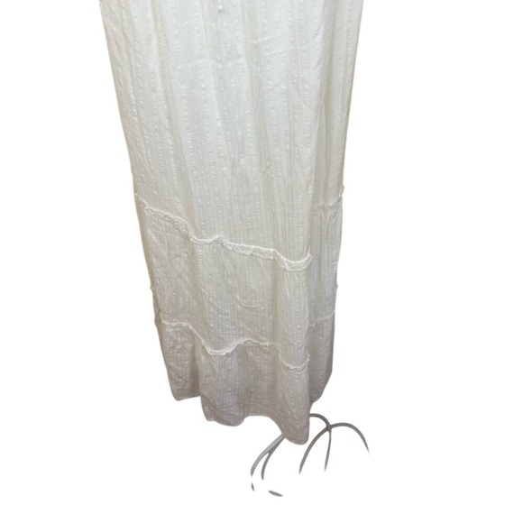 NWT Altar'd State Naome White Maxi Cut Out Dress Size Small Festival Summer Grad - Picture 4 of 9
